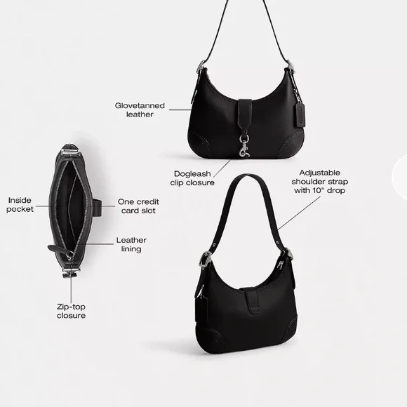 NWOT Coach Hamptons Hobo Bag - Picture 9 of 10